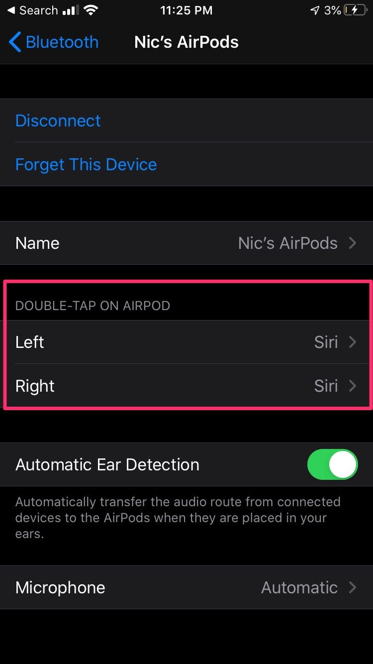 How to skip on your Airpods 2