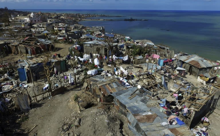 Hurricane Matthew struck southern Haiti some three weeks ago, killing at least 546 people and leaving 175,000 without homes