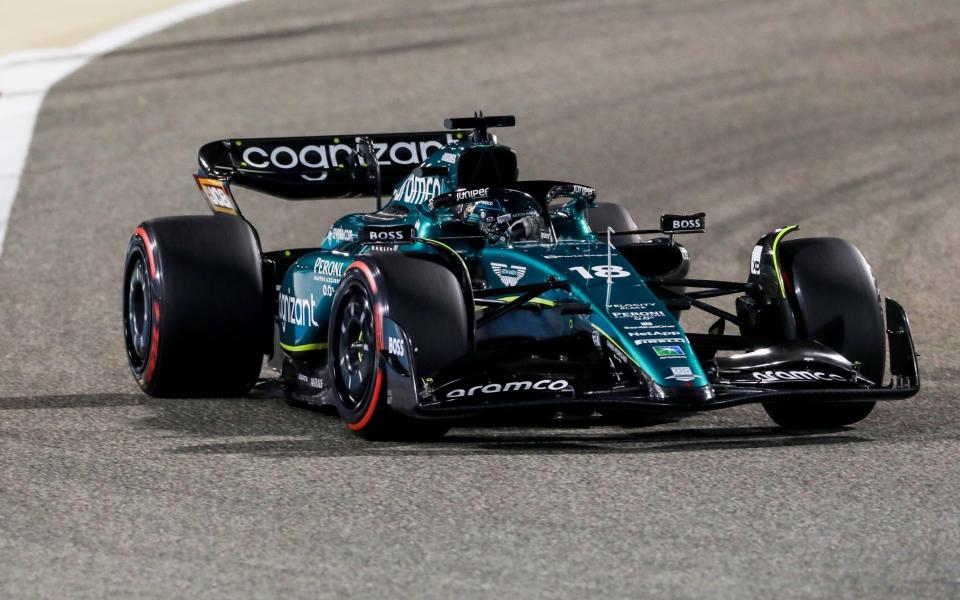 Lance Stroll of Aston Martin and Canada during qualifying ahead of the F1 Grand Prix of Bahrain at Bahrain International Circuit on March 04, 2023 in Bahrain, Bahrain - Peter Fox/Getty Images