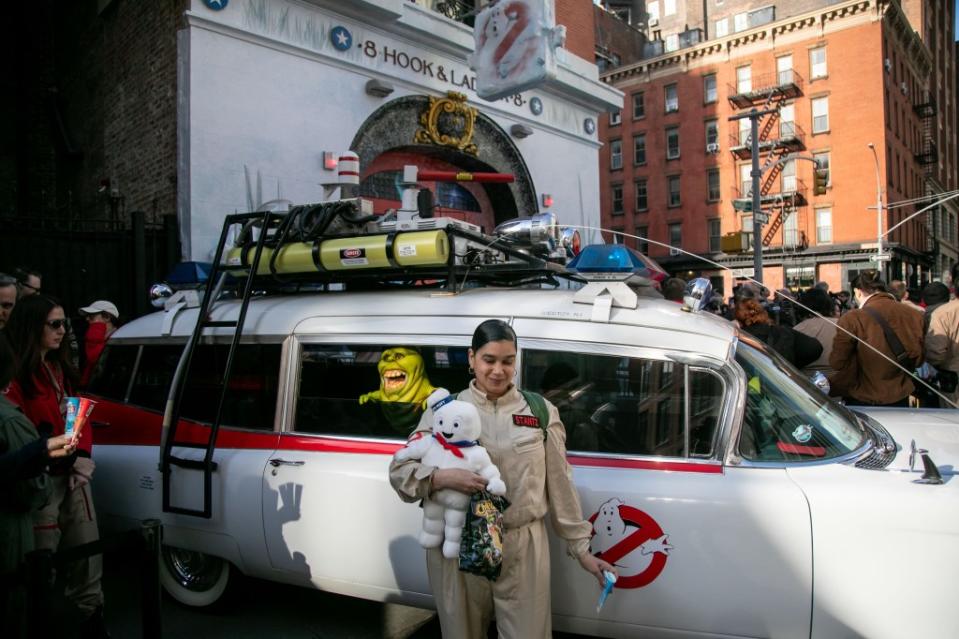 Ferrara did a promotion with Sony Pictures for the new movie “Ghostbusters: Frozen Empire.” Michael Nagle