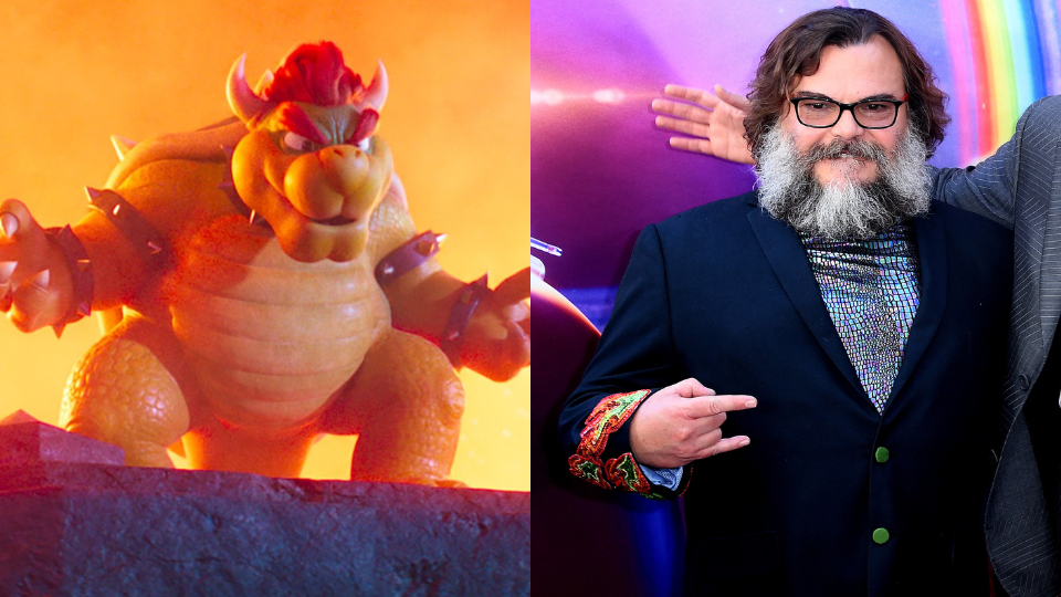 Jack Black as Bowser. Image: Getty. Universal Pictures / Courtesy Everett