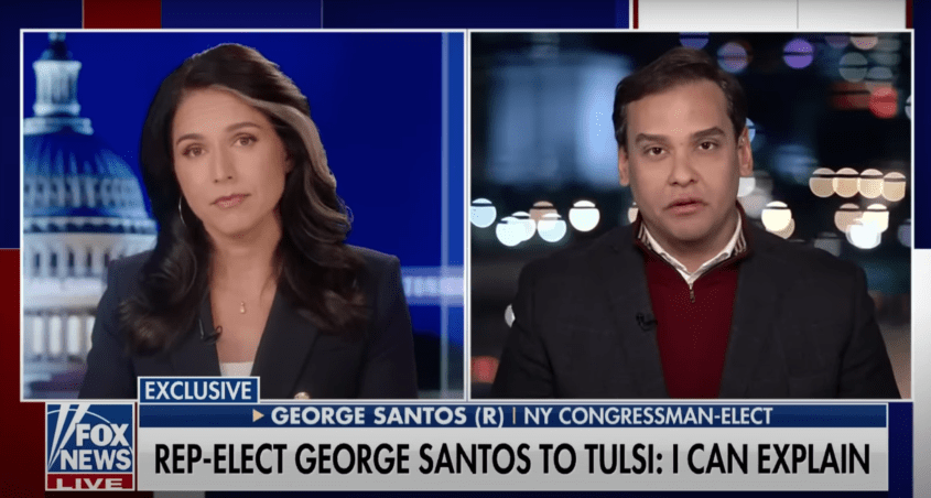 Tulsi Gabbard and George Santos