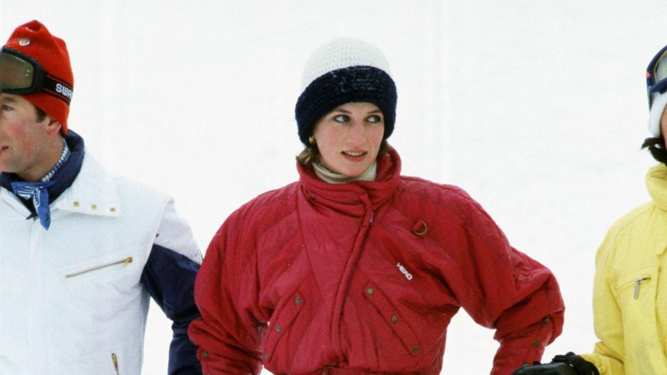 Princess Diana Red Outfits