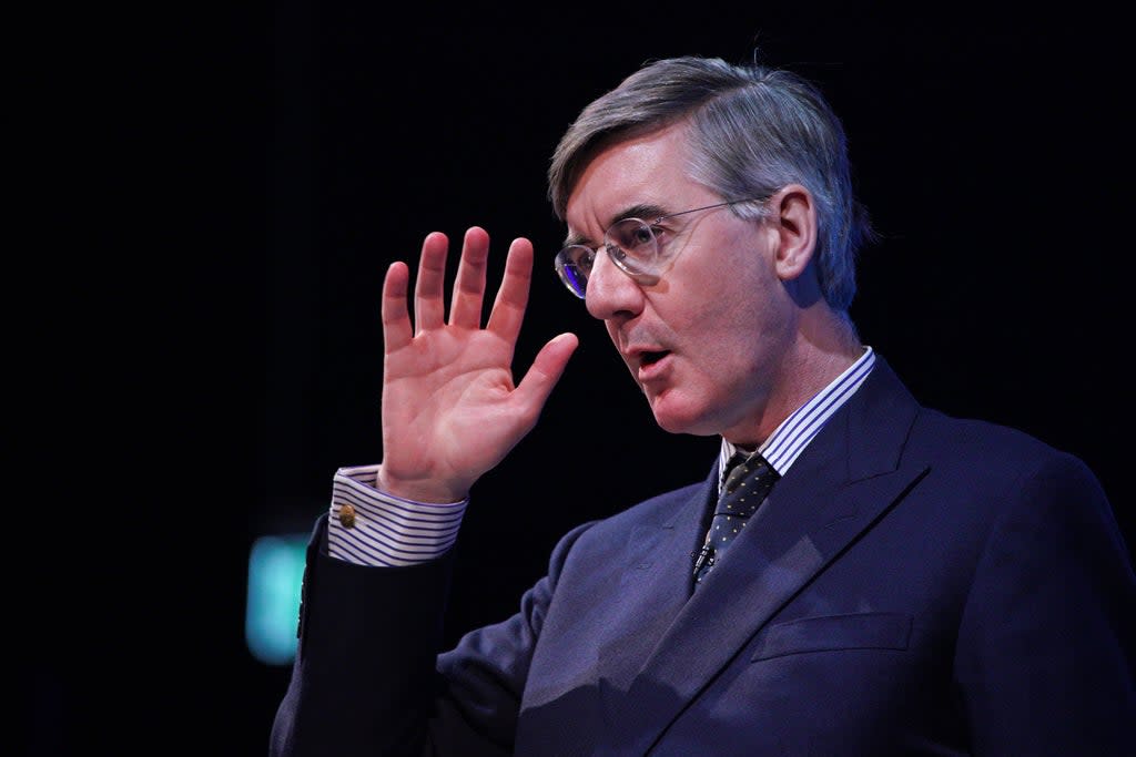 Jacob Rees-Mogg as Britain is hit by more Brexit chaos  (PA Wire)