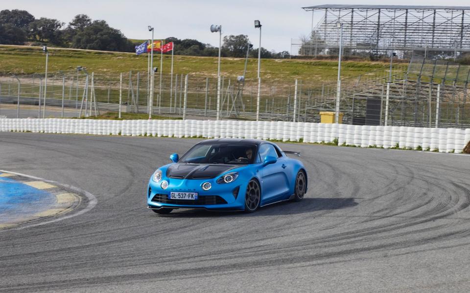 The A110 R; a revelation on a racing circuit