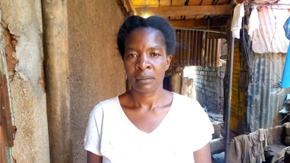 Evarline Okello, who paid a pastor hundreds of dollars so that he would pray for her