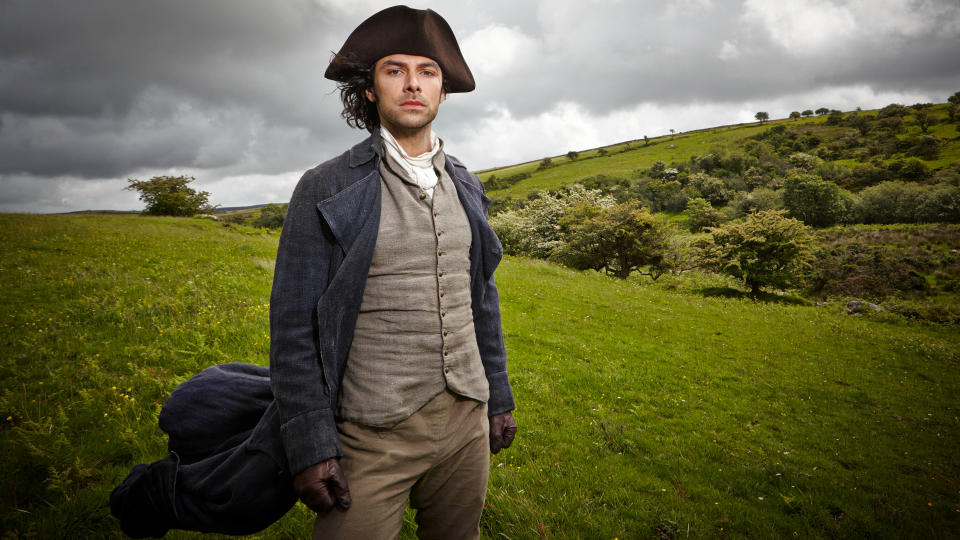 Poldark star Aidan Turner.