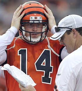 This April's draft was tense for Bengals offensive coordinator Jay Gruden, who feared Andy Dalton would be off the board