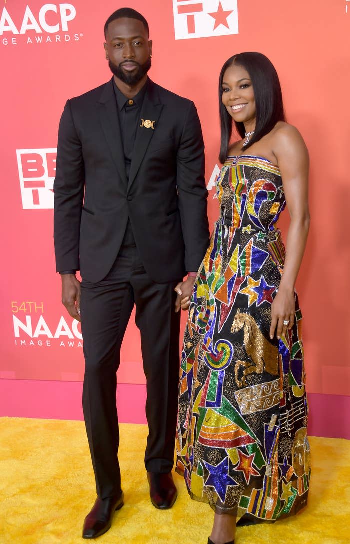 Dwyane Wade and Gabrielle Union