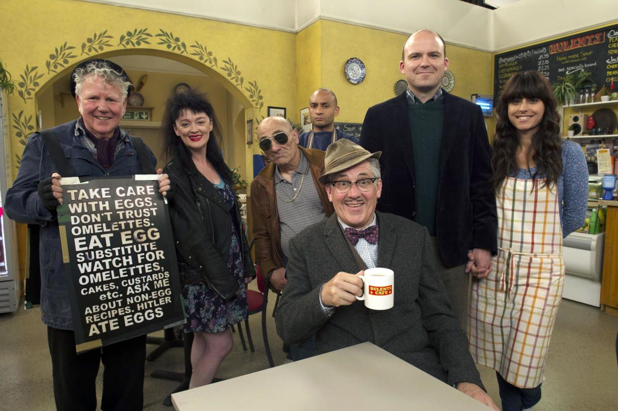 Back for more: Count Arthur Strong and friends return for series three of the TV sitcom: BBC/Retort/Des Willie