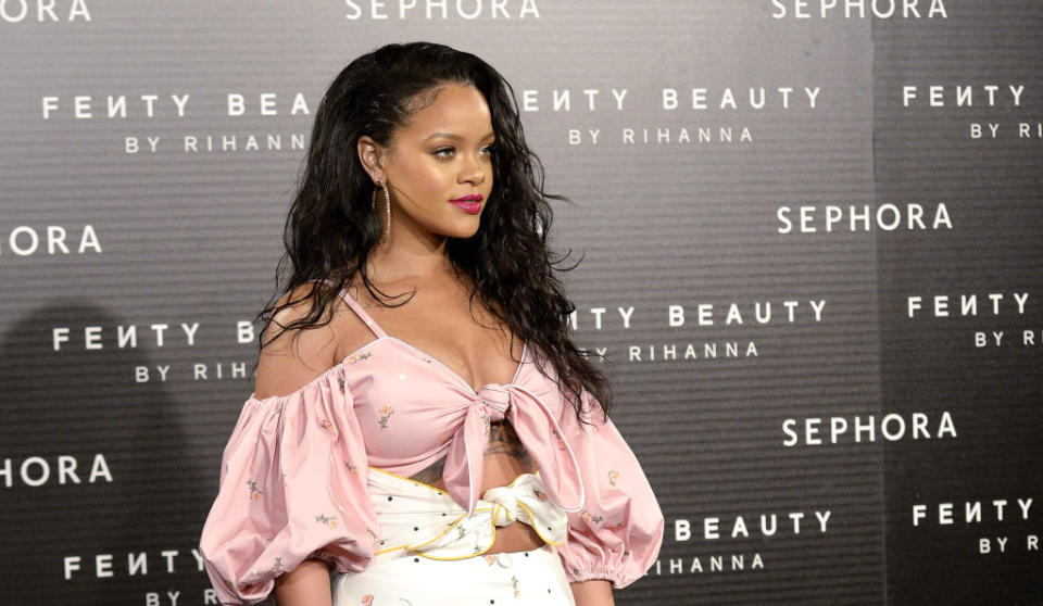 Will Rihanna be the new queen of the cosmetics world? (Photo: Getty Images)