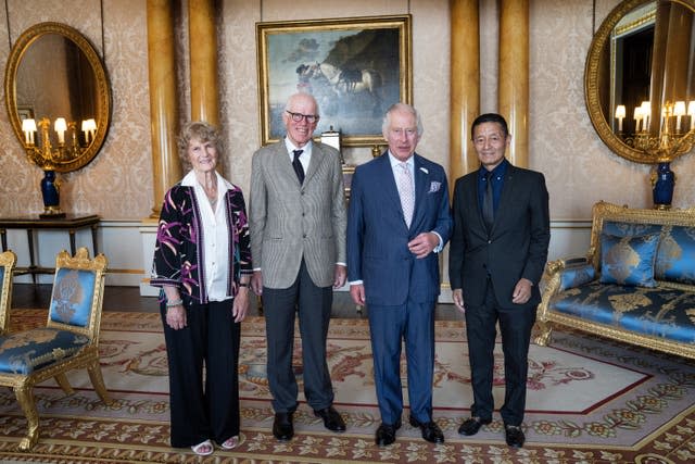 Audience at Buckingham Palace