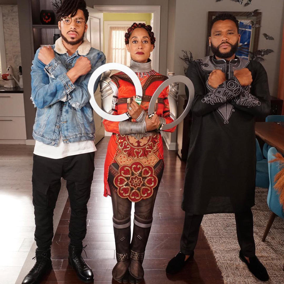 Marcus Scribner, Tracee Ellis Ross, and Anthony Anderson