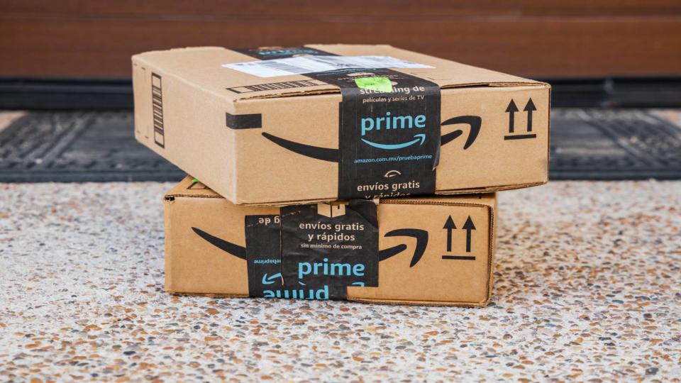 Amazon Prime boxes