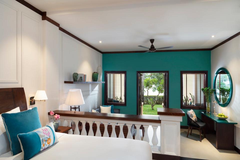 A river-view suite at the Anantara Hoi An resort is one of the more luxurious room options (Anantara Hoi An)