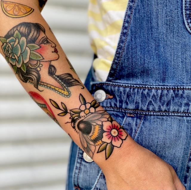 Looking for local tattoo artist for patchwork sleeve! : r/kansascity