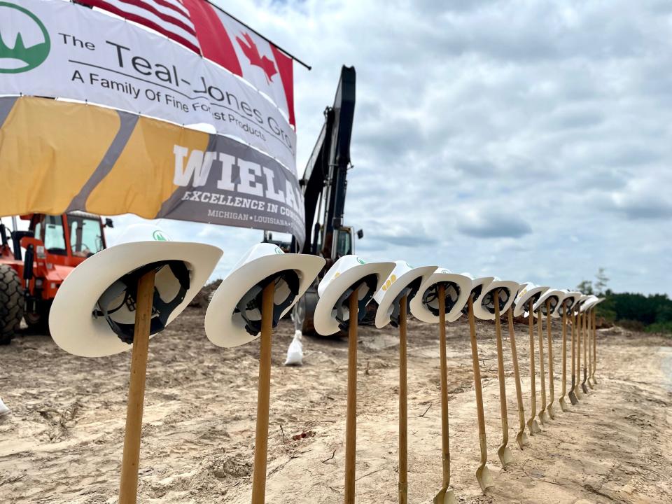 The Groundbreaking of the $110.5 million sawmill facility coming to Plain Dealing, Louisiana.