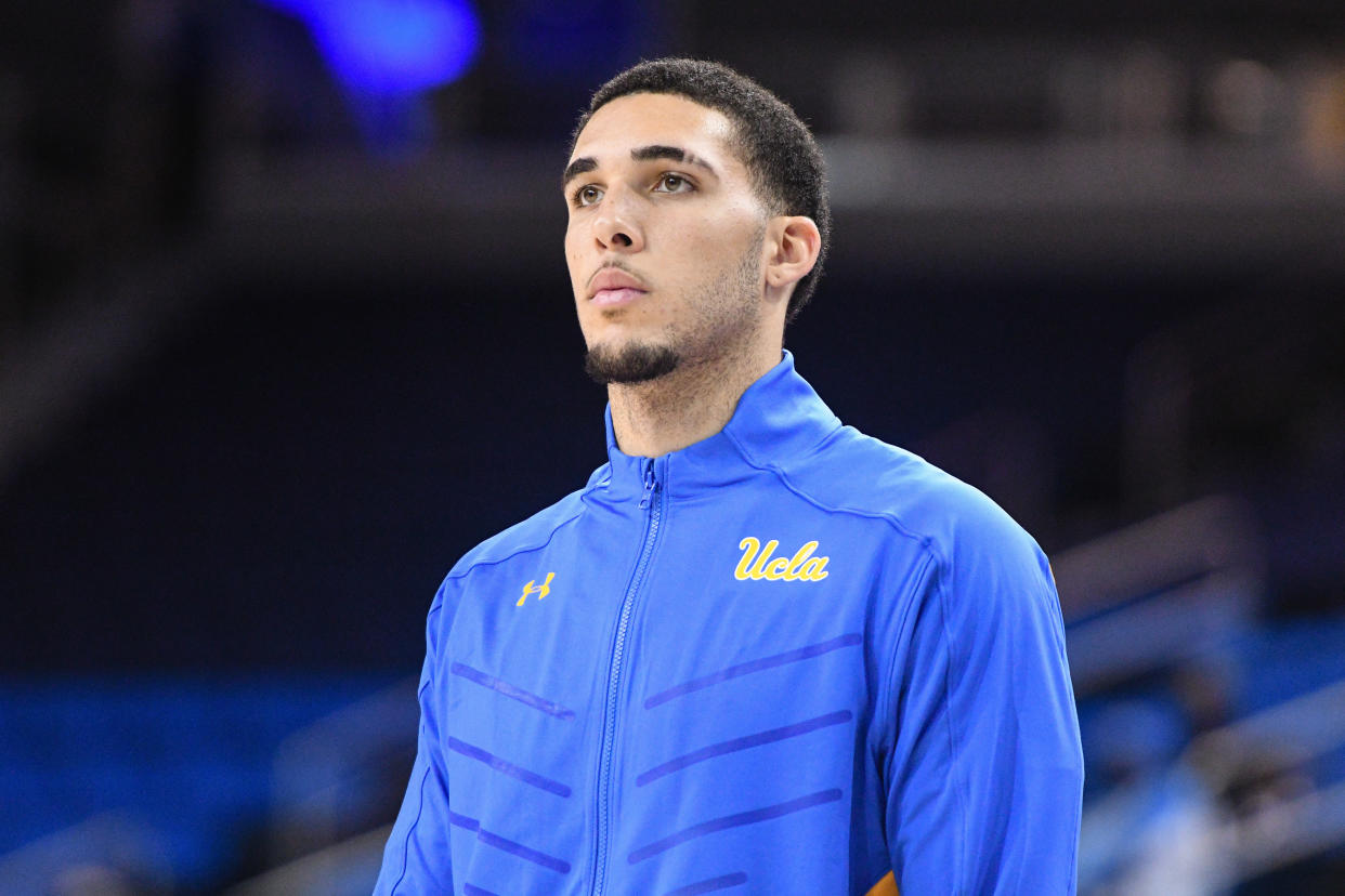 LiAngelo Ball and fellow UCLA freshmen Jalen Hill and Cody Riley have left China and are Los Angeles-bound. (Getty Images)