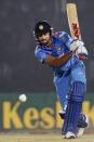 India’s Virat Kohli plays a shot during the Asia Cup one-day international cricket tournament against Bangladesh in Fatullah, near Dhaka, Bangladesh, Wednesday, Feb. 26, 2014. (AP Photo/A.M. Ahad)