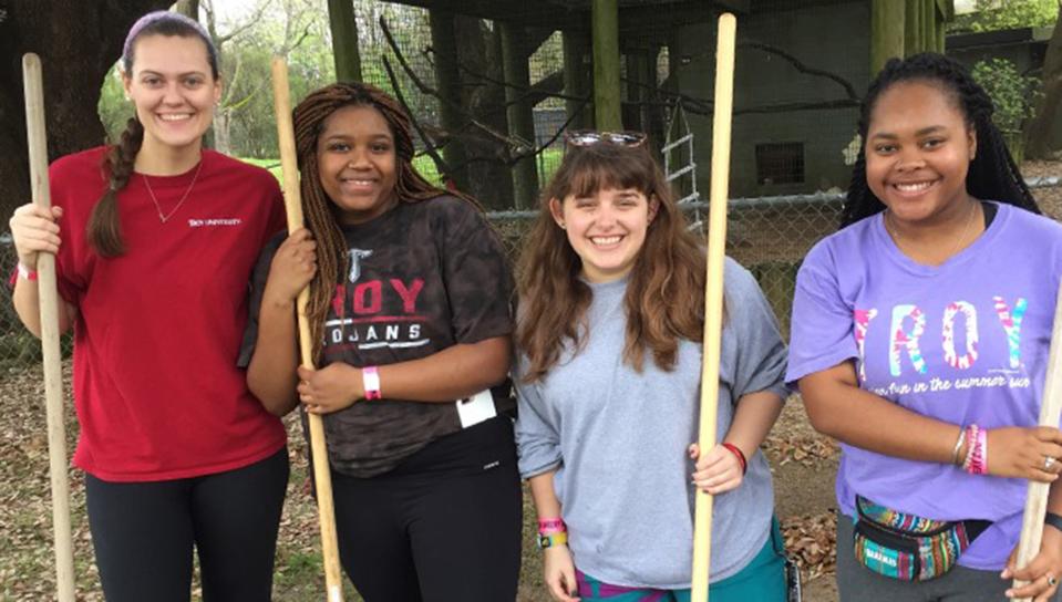 Saturday is Volunteer Serve Day at the Montgomery Zoo.