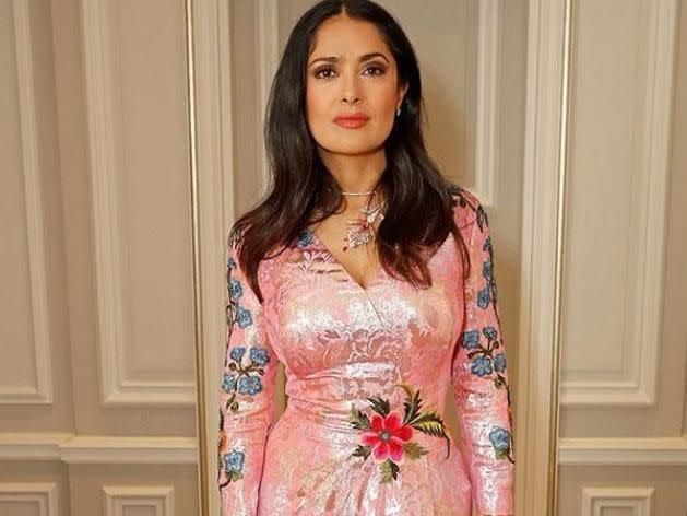 Salma Hayek is the most recent celeb to come forward with a story about Weinstein's behaviour. Source: Getty