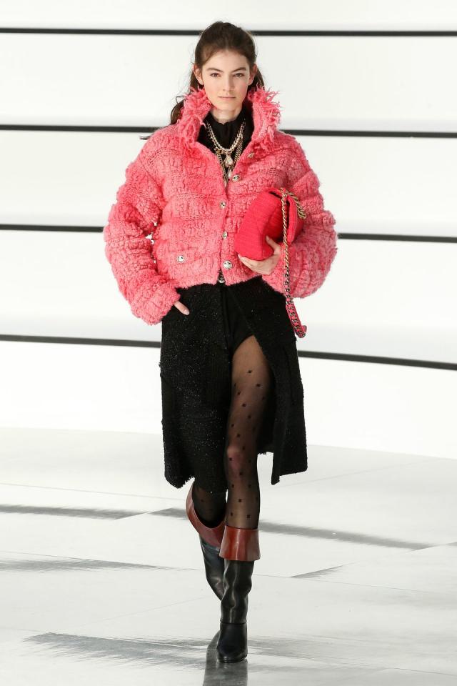 Ski Parkas And Petticoats At Louis Vuitton