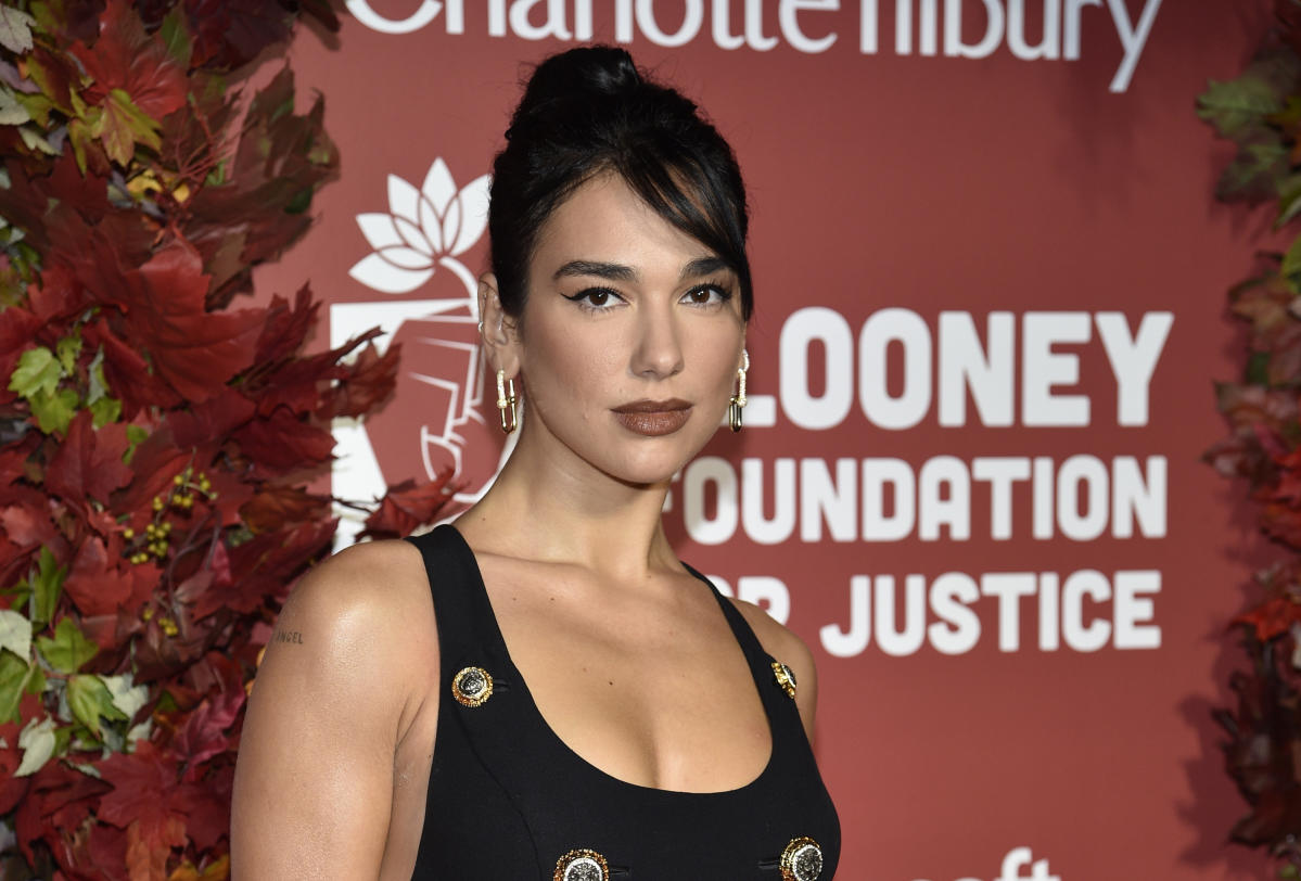 Music superstar Dua Lipa granted Albanian citizenship - Yahoo News