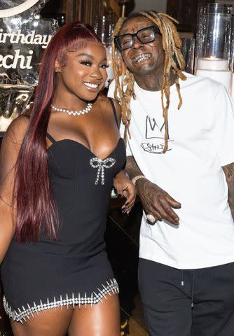 <p>Jennifer Johnson/Shutterstock</p> Reginae Carter, Lil Wayne