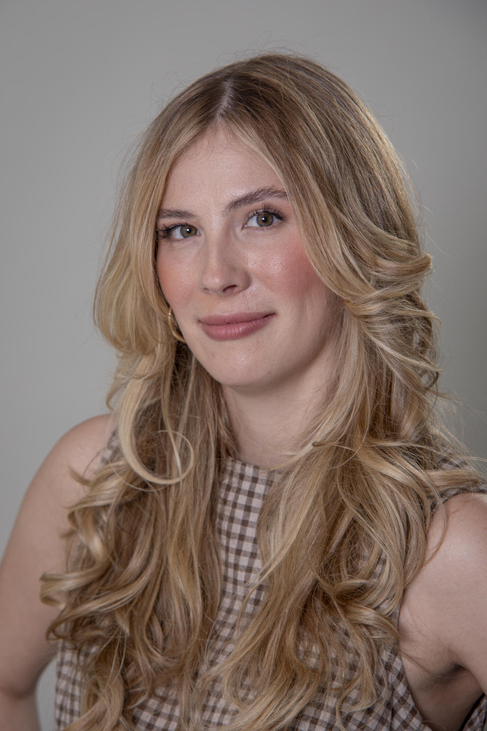 Emily Henry poses for a portrait on Tuesday, April 23, 2024, in New York. (Photo by Andy Kropa/Invision/AP)