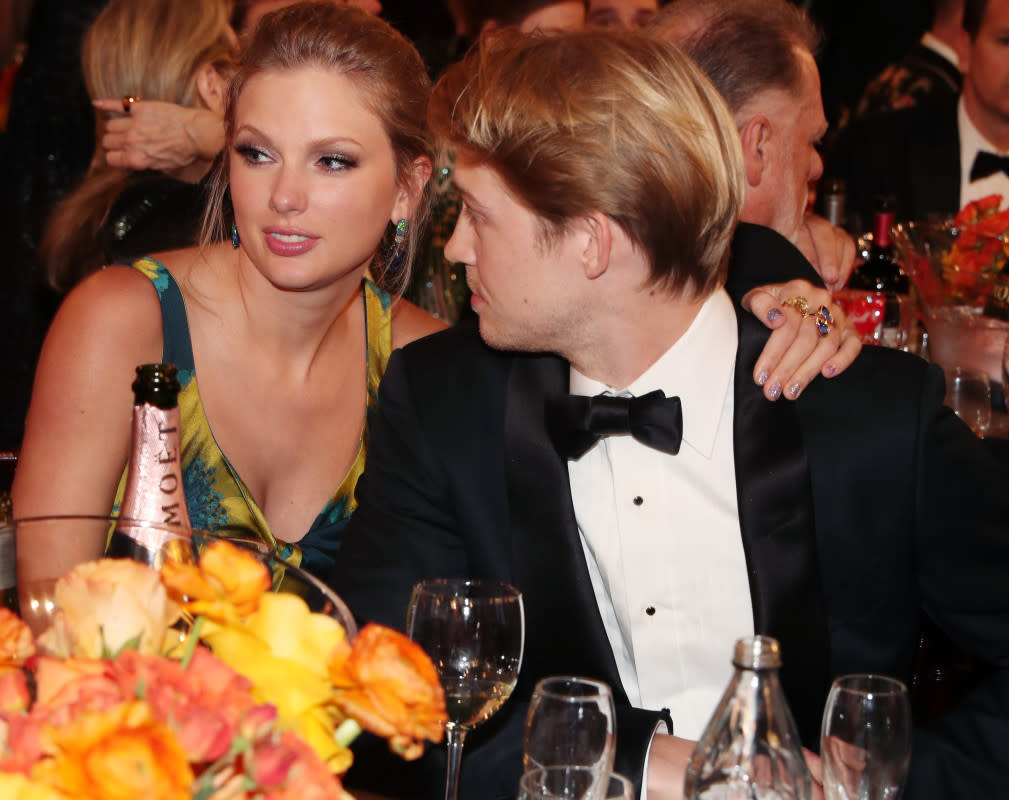 Taylor Swift and Joe Alwyn in January 2020<p>Christopher Polk/NBC/NBCU Photo Bank</p>