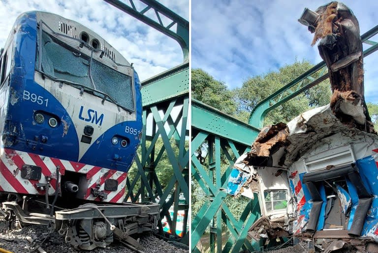 Descarriló una formación del tren San Martín en Palermo, el SAME trabaja en el lugar y asiste a los heridos que son trasladados a diferentes hospitales