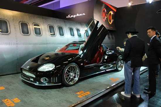 photo 1: 【車展現場Video】Spyker C8 Laviolette，難以忽視的英倫手工超跑!