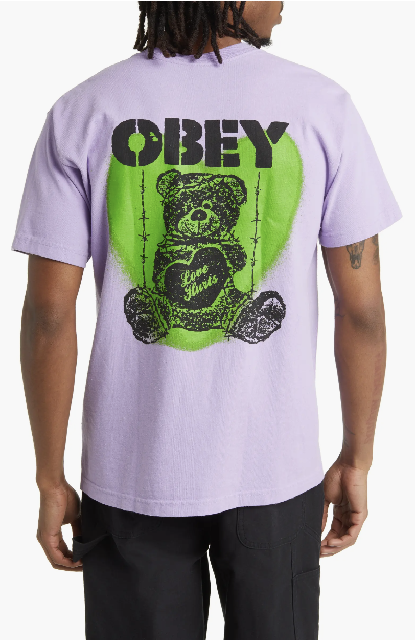 Obey Love Hurts Graphic T-Shirt