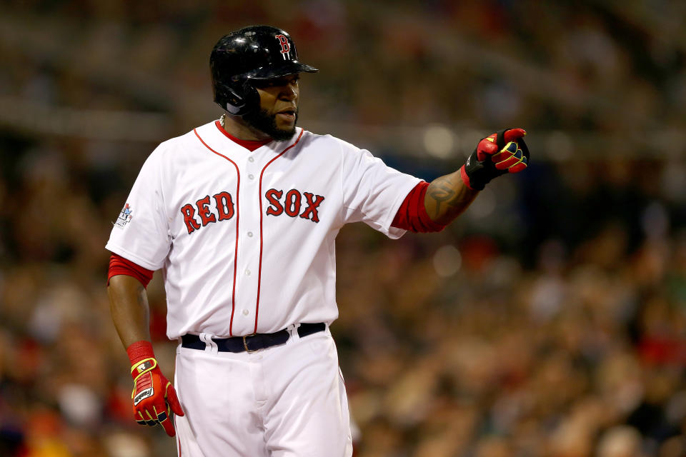 「老爹」David Ortiz。（Photo by Elsa/Getty Images）