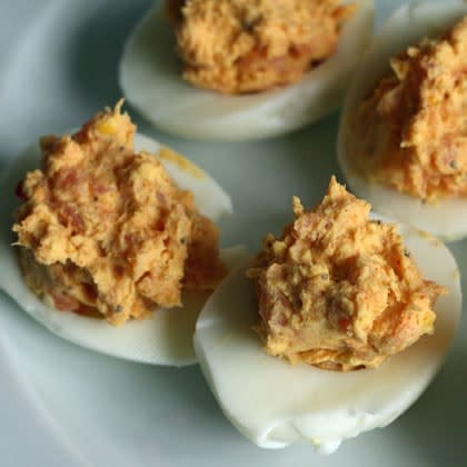 Smoked Salmon Deviled Eggs Recipe