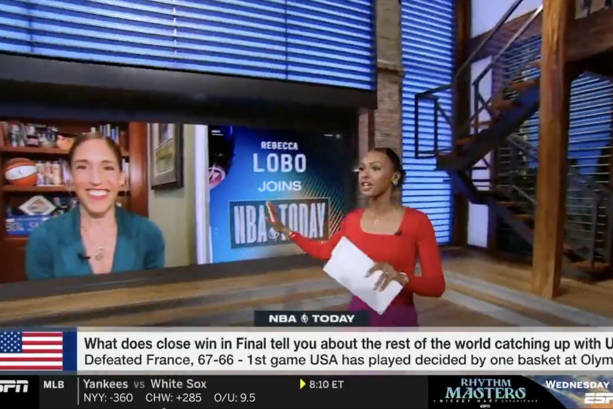 L.A. Earthquake Rattles ESPN Studios Live On-Air as ‘NBA Today’ Host Malika Andrews Handles ‘Scary Moment’ With Ease