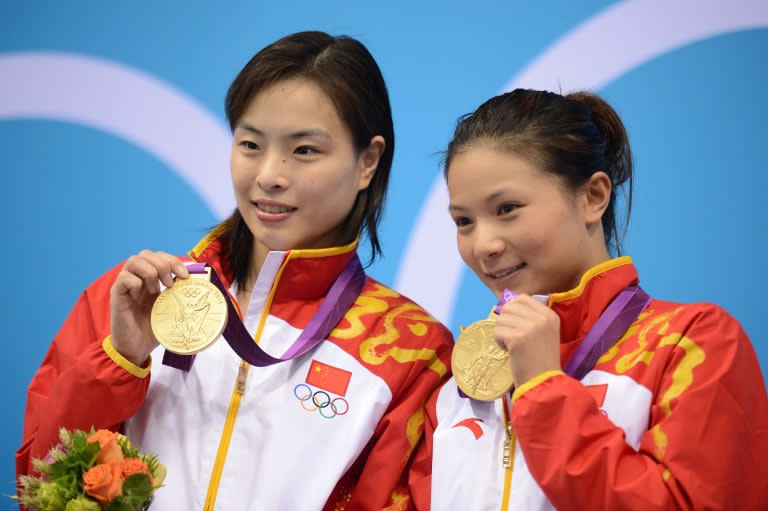 Wu Minxia and Zi He (AFP)