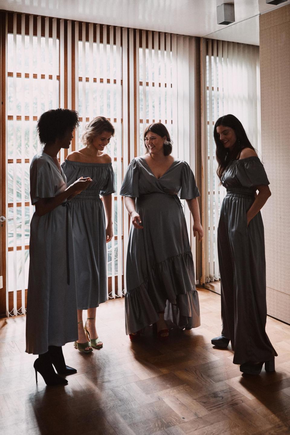 Sister, the debut bridesmaid collection from Halfpenny London (Benjamin Wheeler)