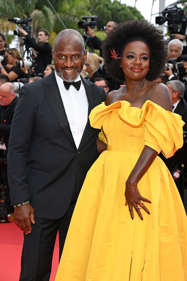 Julius Tennon and Viola Davis (Photo: Pascal Le Segretain via Getty Images)