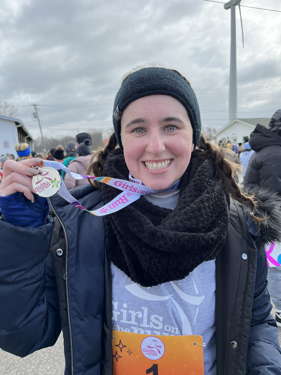 Megan Keleman volunteered with Girls on the Run, which not only promotes running, but also self confidence. Her family said she taught the girls how to make a plan, follow the plan and achieve their goals. If they did, she'd sometimes bring out her hot dog costume as a reward.