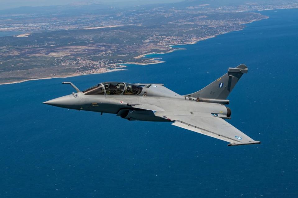 A Hellenic Air Force Dassault Rafale. <em>Dassault Aviation</em>