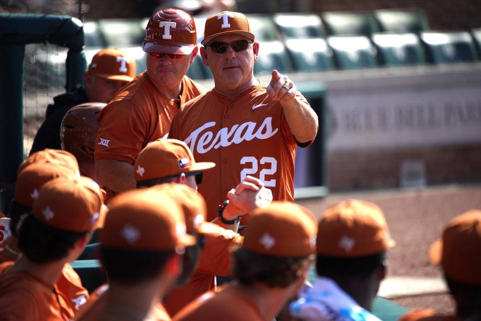 Texas baseball coach David Pierce was fired on Monday after leading the Longhorns for eight years. He had two years left on his contract and coached Texas to a 295-162 record that included three Big 12 titles and three College World Series trips.