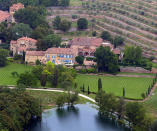 <p>Arguably the most impressive of Brangelina's real estate findings is Chateau Miraval, a 1,200-acre, 35-room villa in Correns, France. The sprawling $60 million estate has been a Jolie-Pitt family mainstay since 2008, and even served as the tasteful locale of their <a rel="nofollow noopener" href="http://www.instyle.com/news/get-all-details-angelina-jolies-wedding-dress" target="_blank" data-ylk="slk:2014 wedding;elm:context_link;itc:0;sec:content-canvas" class="link ">2014 wedding</a>. Sadly, not even a castle in the French countryside could revive Brangelina's union--village locals <a rel="nofollow noopener" href="http://site.people.com/home/brad-pitt-angelina-jolie-chateau-miraval/" target="_blank" data-ylk="slk:told PEOPLE;elm:context_link;itc:0;sec:content-canvas" class="link ">told <em>PEOPLE</em></a> that Jolie hasn't been spotted on site in over a year.</p>