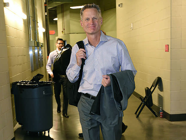 Steve Kerr has always traveled well. (Getty Images)