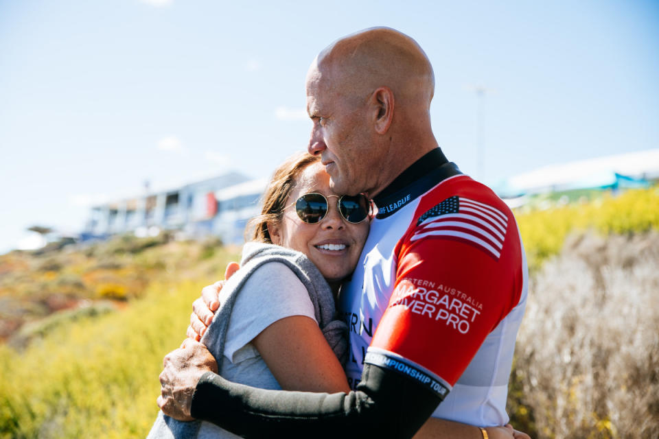 With a family on the way, what will Slater be doing in the near future? The answer is that he will be competing, Challenger Series, Championship Tour wildcards, World Champ Specialty heats, club events, whatever he can. It’s an addiction, and we’re all lucky for it.<p>Photo: WSL/Beatriz Ryder</p>