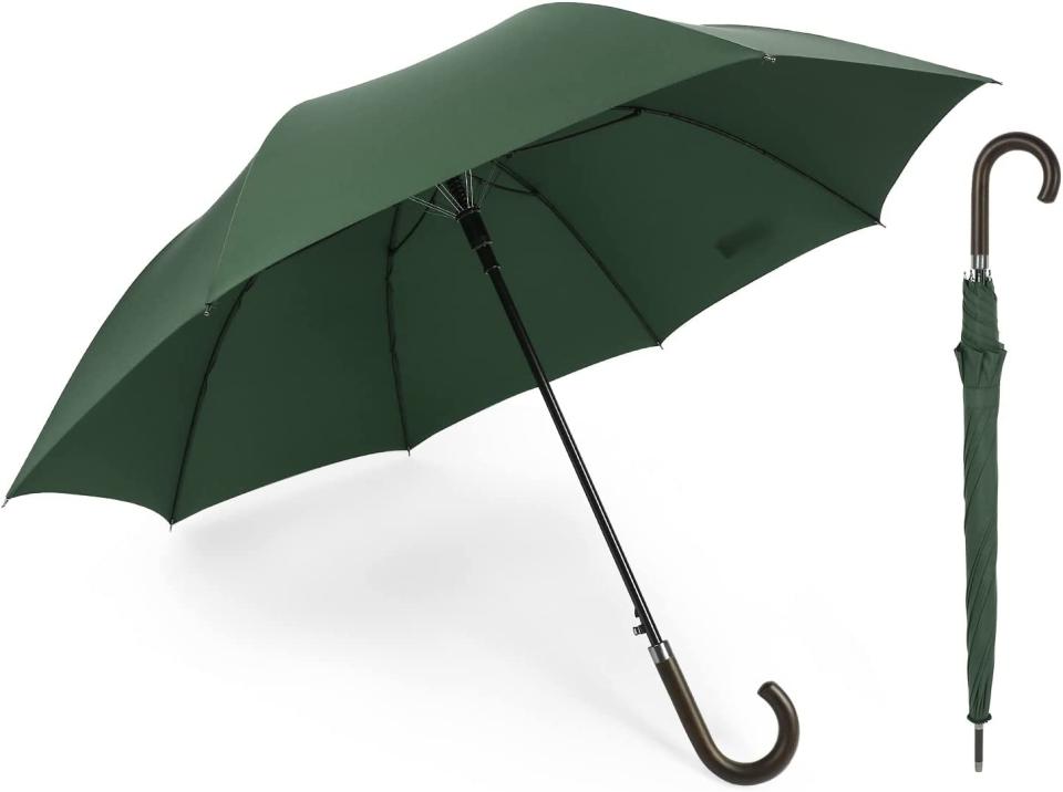 green umbrella