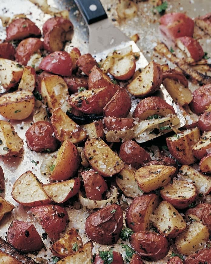 Ina Garten’s Mustard-Roasted Potatoes