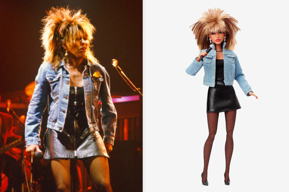Tina Turner and her Barbie