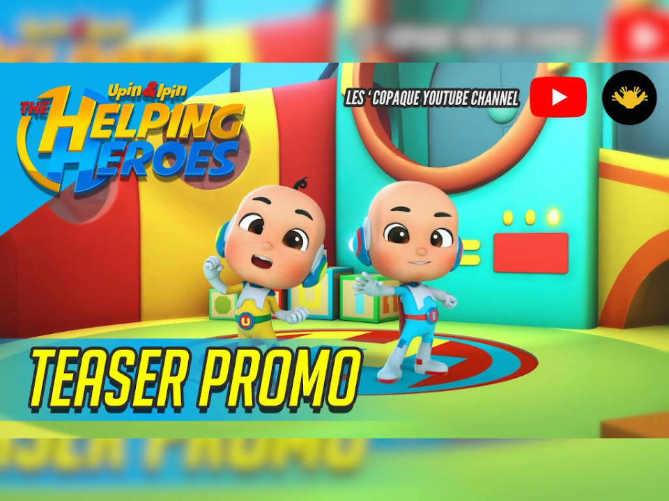 Watch your favourite characters Upin and Ipin in their new roles as superheroes! 