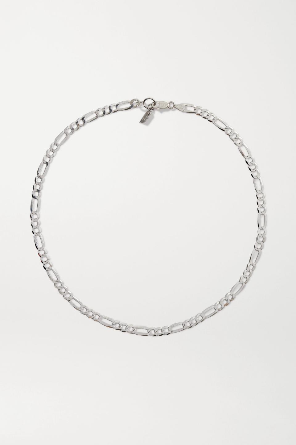 + NET SUSTAIN silver necklace